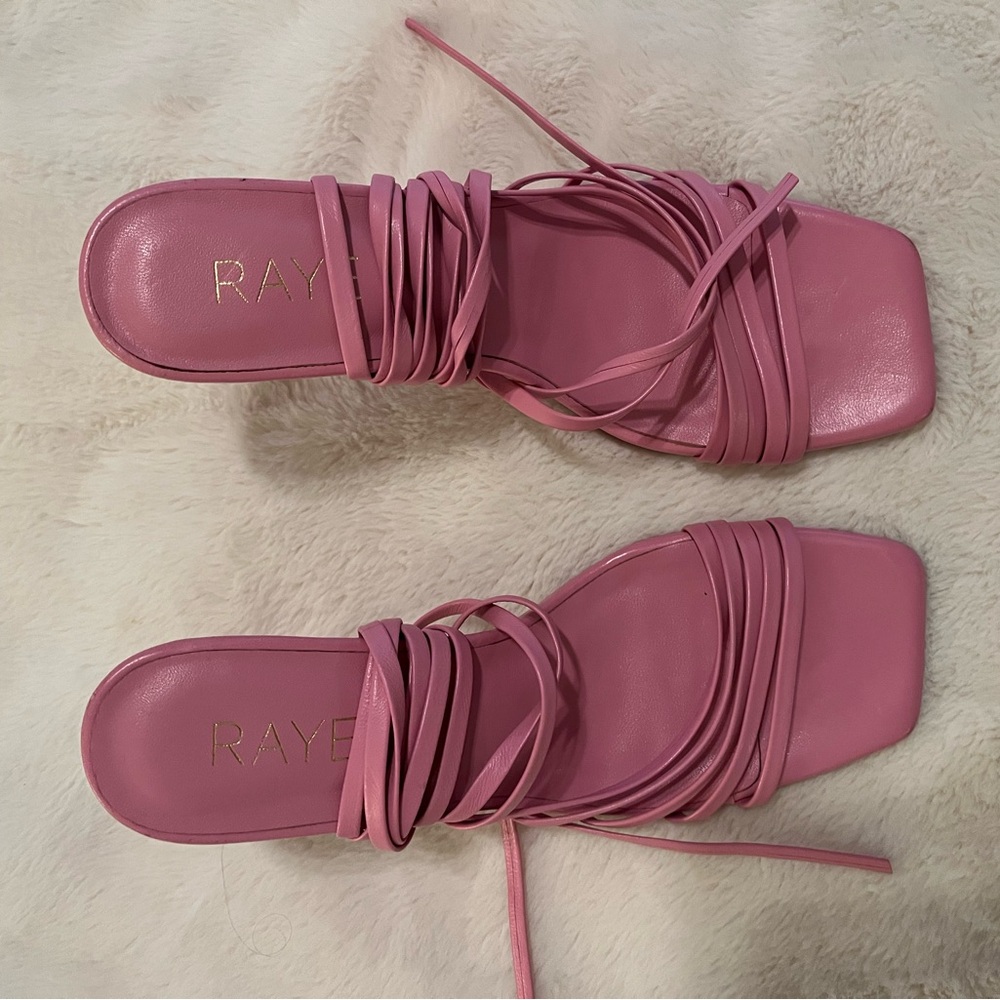 Raye Women's Pink Strappy Sandals